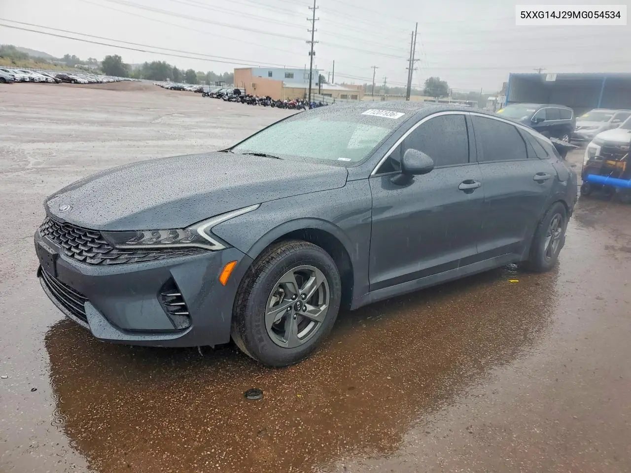 KIA K5 2021, VIN 5XXG14J29MG054534