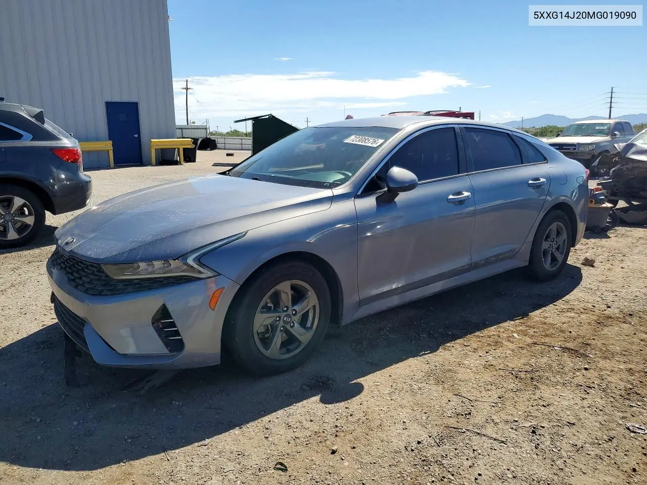 KIA K5 2021, VIN 5XXG14J20MG019090