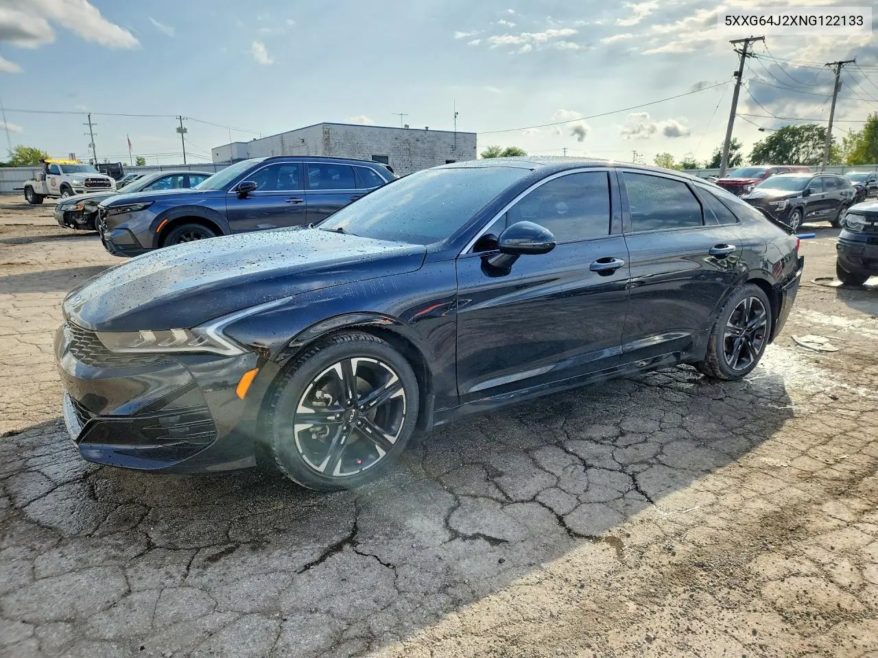 KIA K5 2022, VIN 5XXG64J2XNG122133
