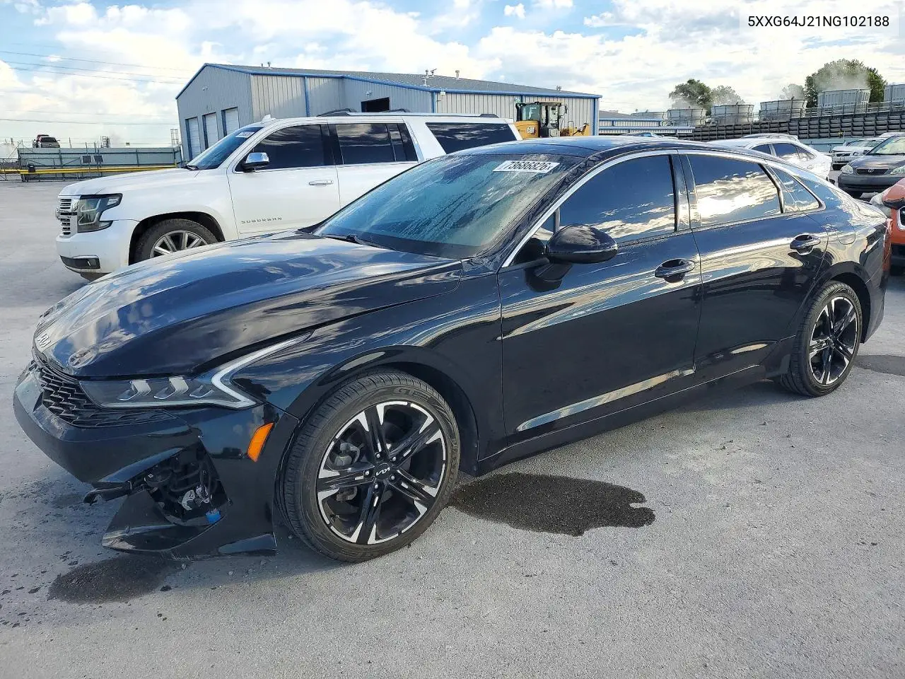 KIA K5 2022, VIN 5XXG64J21NG102188