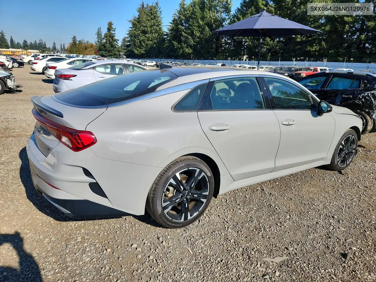 KIA K5 2022, VIN 5XXG64J26NG120976