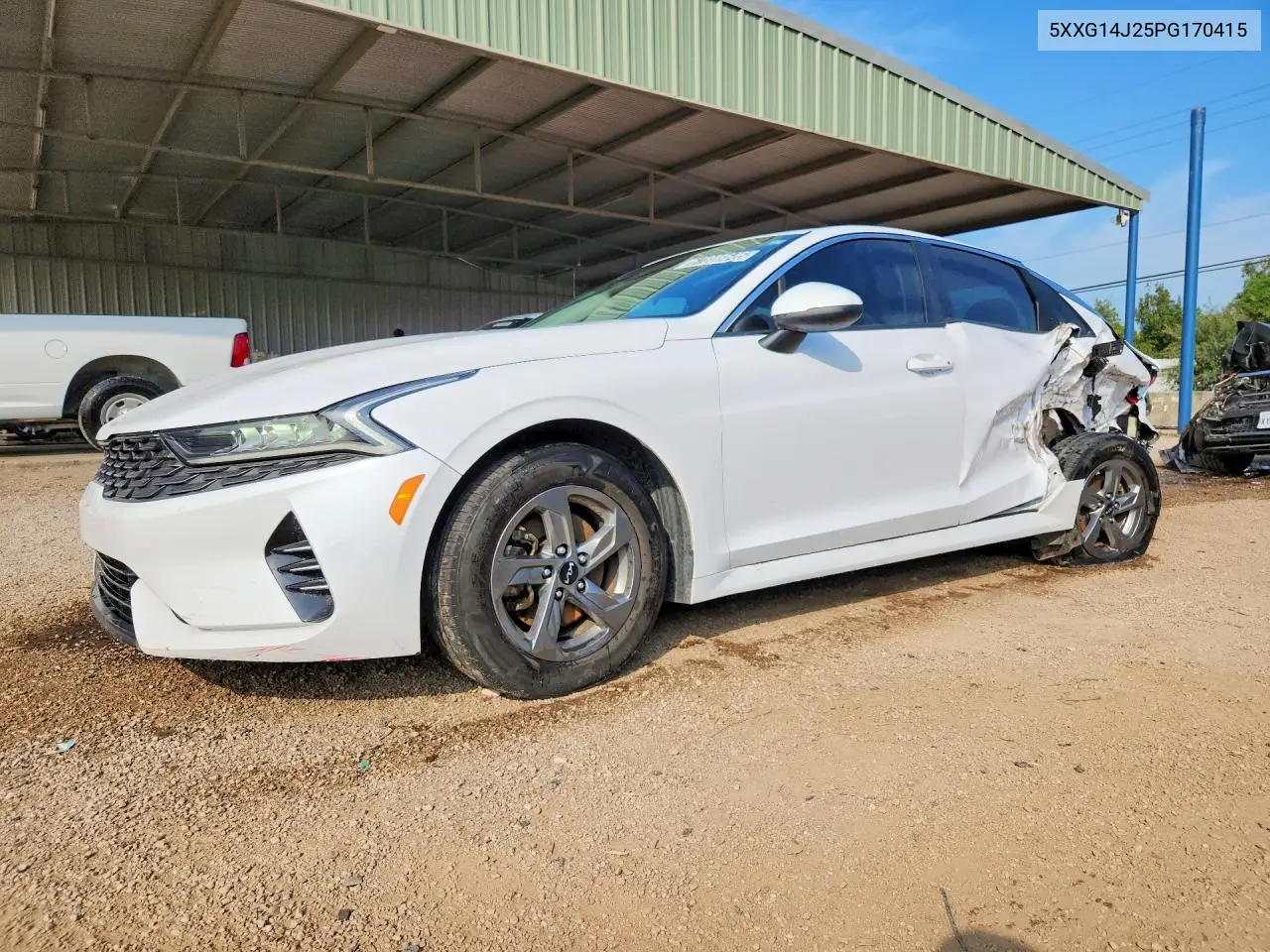 KIA K5 2023, VIN 5XXG14J25PG170415