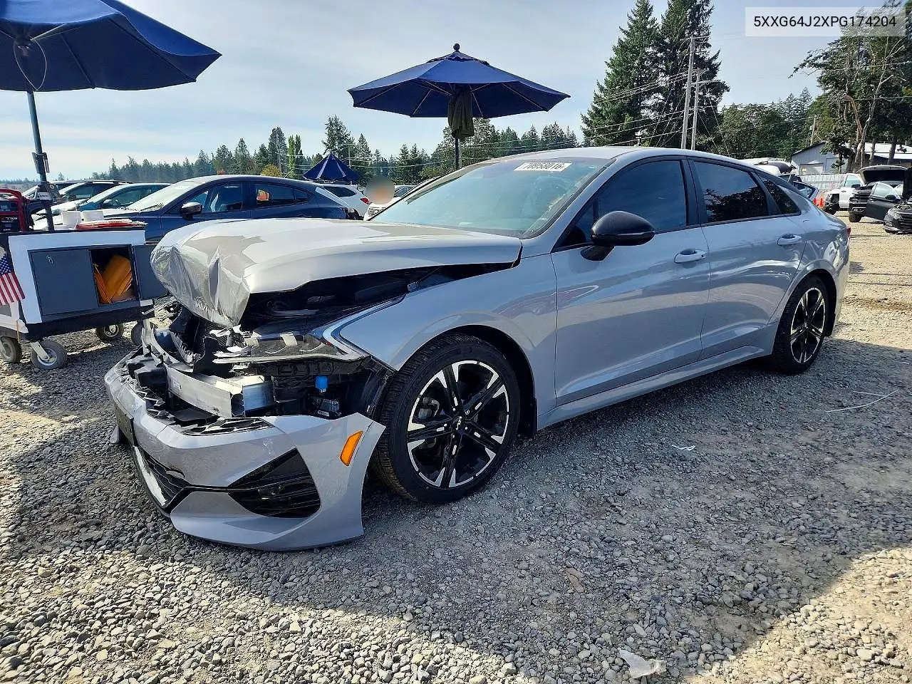 KIA K5 2023, VIN 5XXG64J2XPG174204