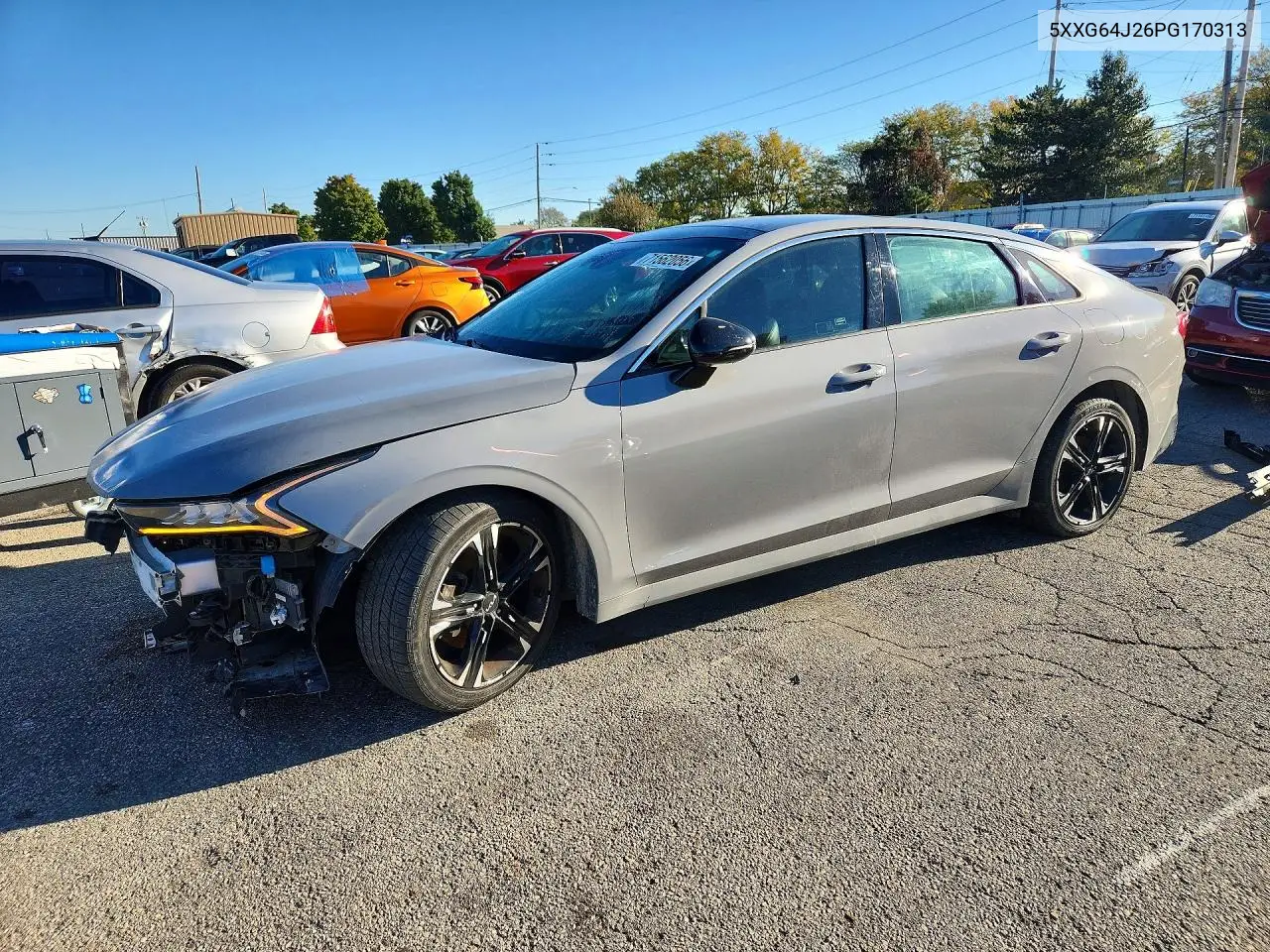 KIA K5 2023, VIN 5XXG64J26PG170313