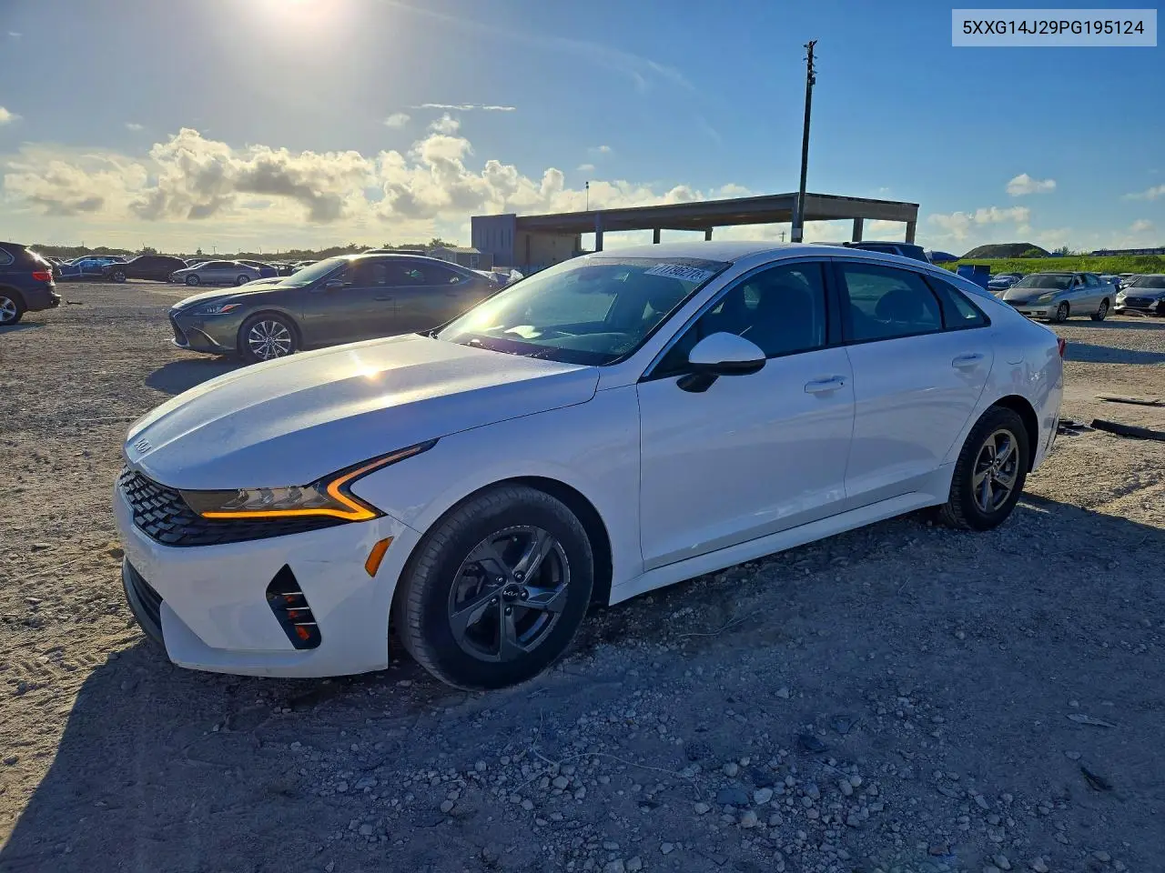 KIA K5 2023, VIN 5XXG14J29PG195124