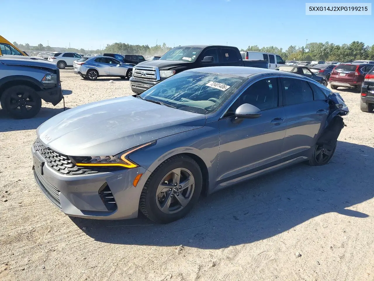 KIA K5 2023, VIN 5XXG14J2XPG199215