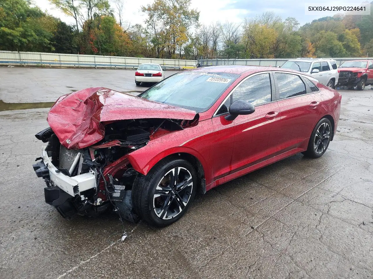 KIA K5 2023, VIN 5XXG64J29PG224641