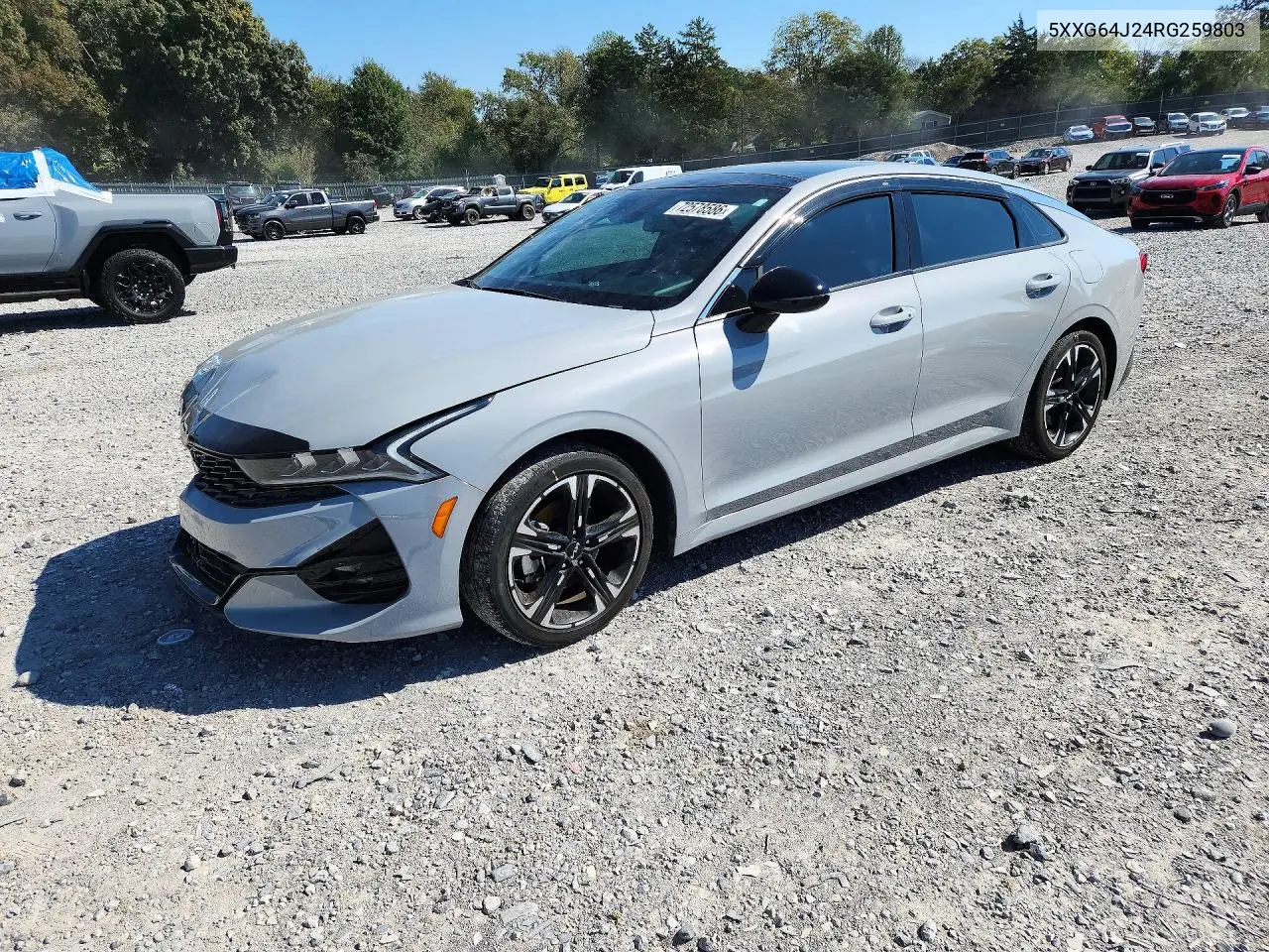 KIA K5 2024, VIN 5XXG64J24RG259803