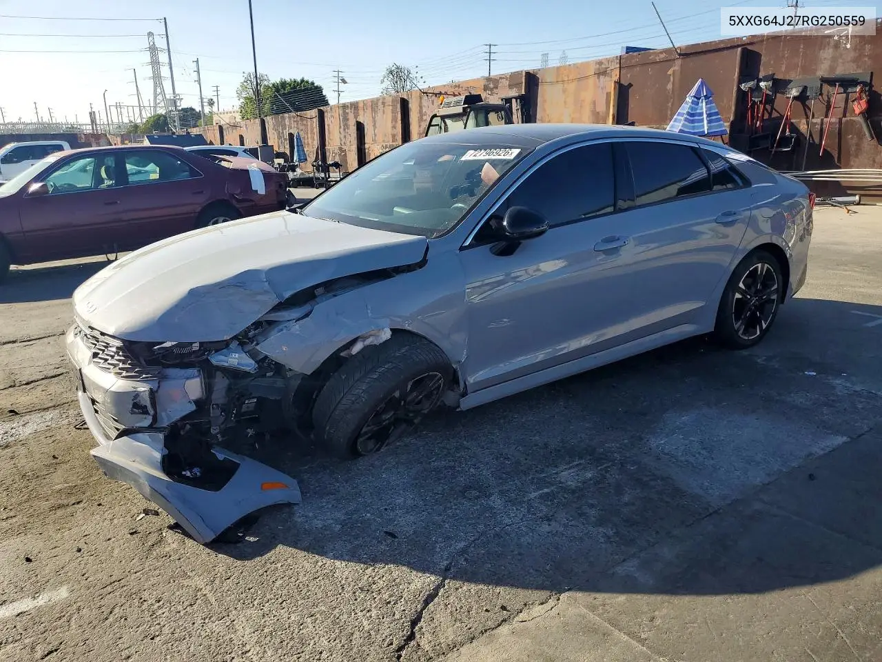 KIA K5 2024, VIN 5XXG64J27RG250559