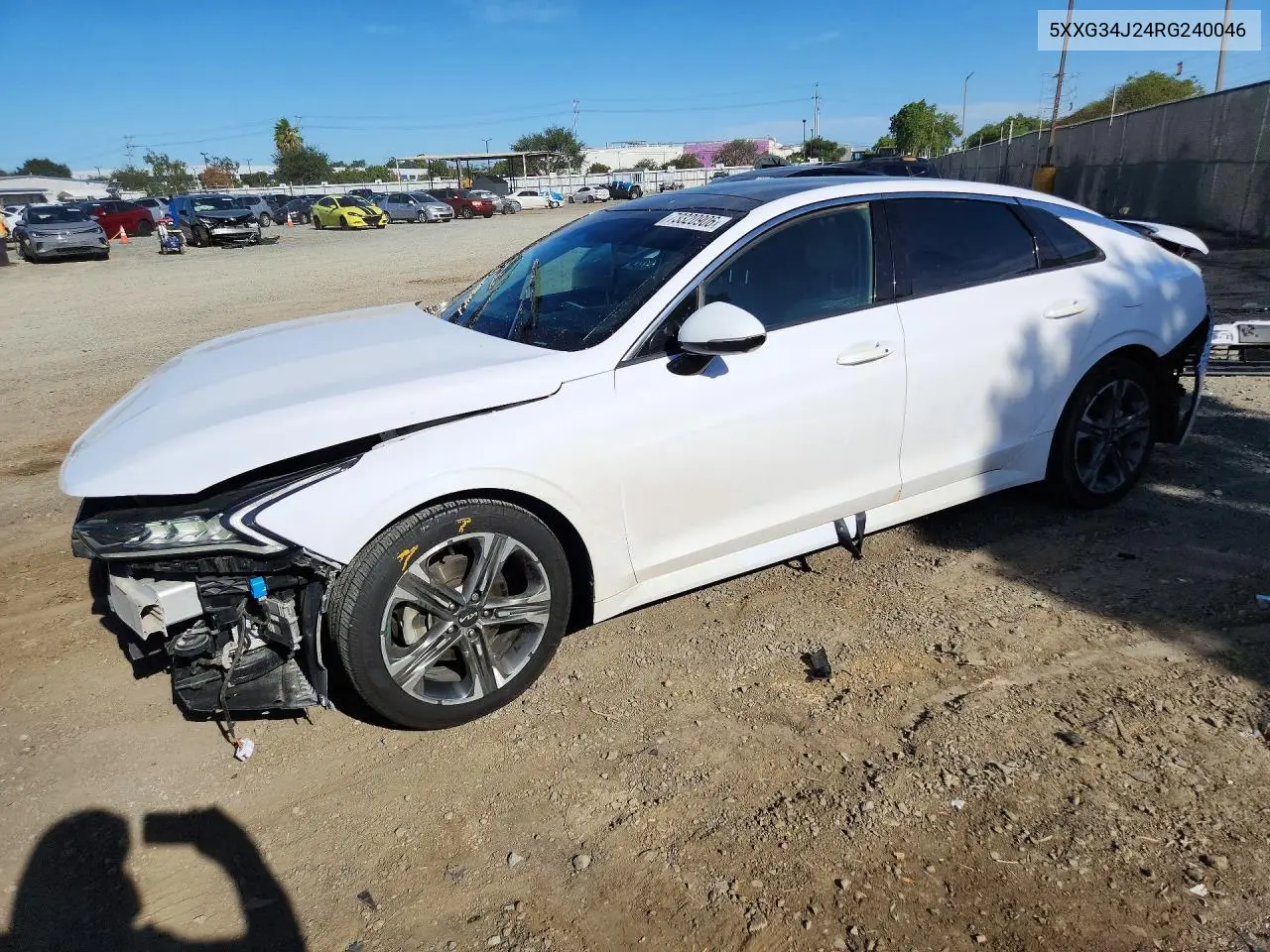 KIA K5 2024, VIN 5XXG34J24RG240046