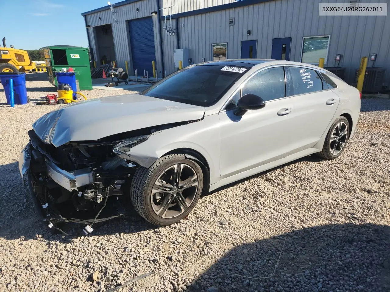 KIA K5 2024, VIN 5XXG64J20RG267011