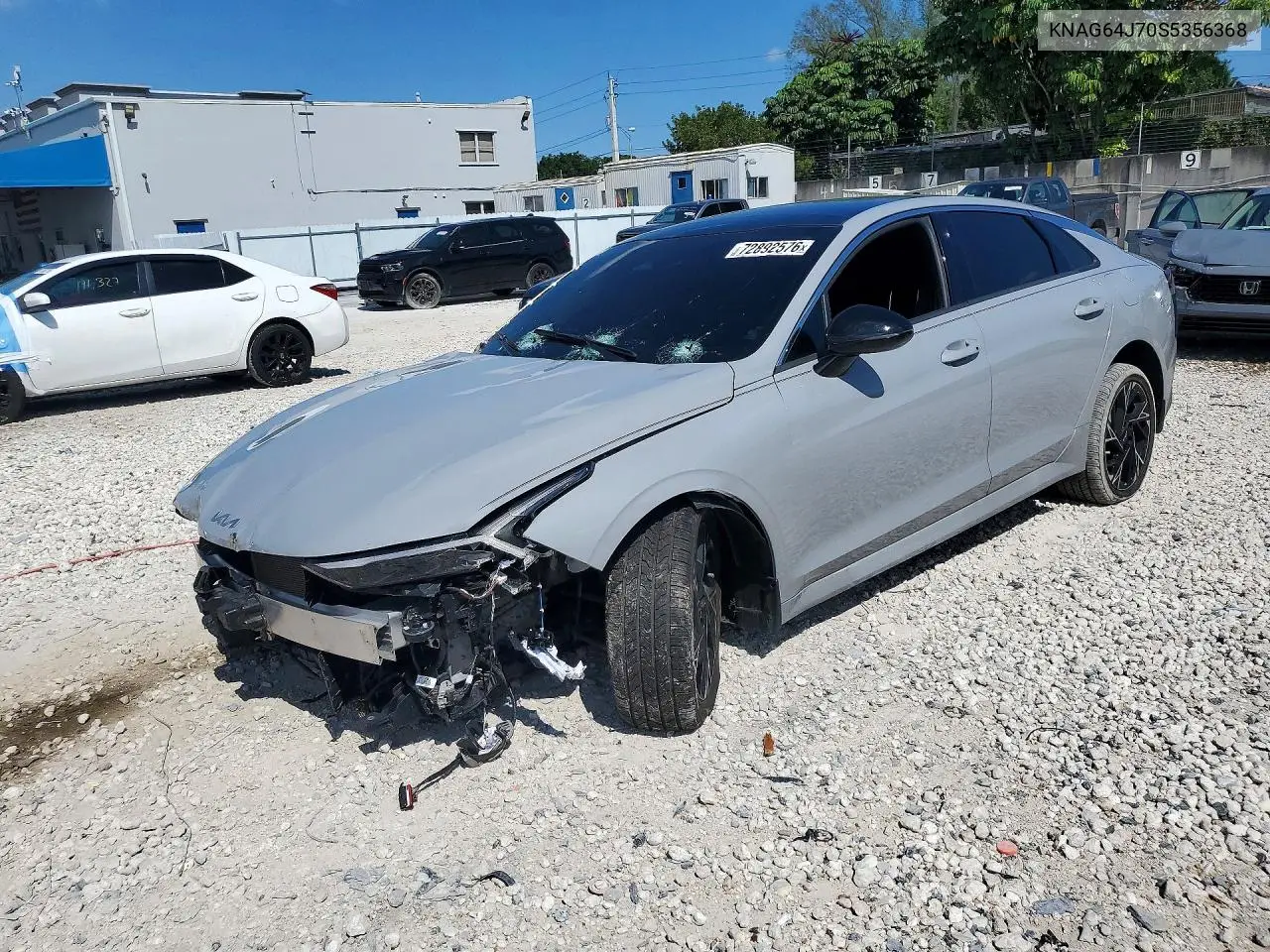 KIA K5 2025, VIN KNAG64J70S5356368