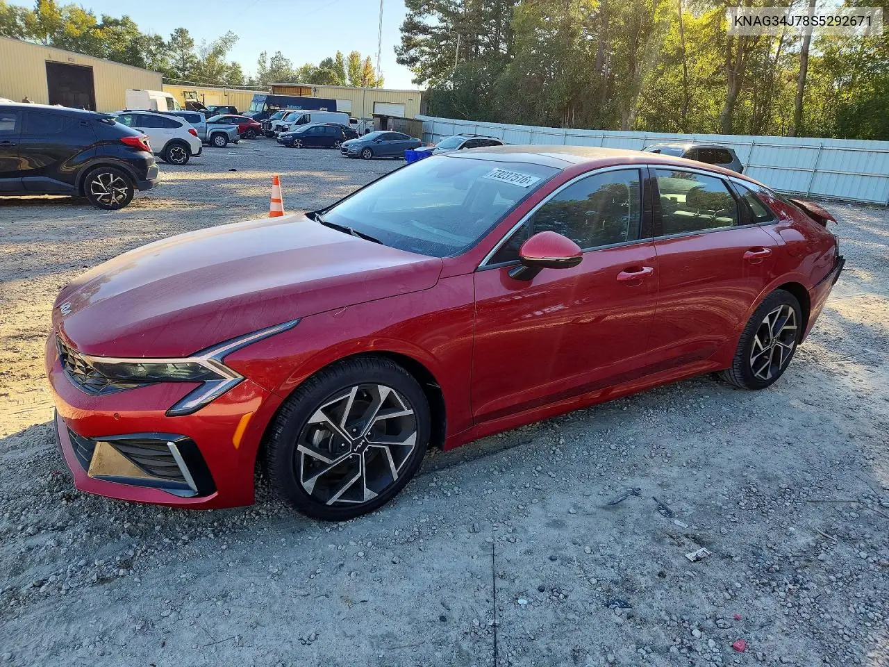 KIA K5 2025, VIN KNAG34J78S5292671