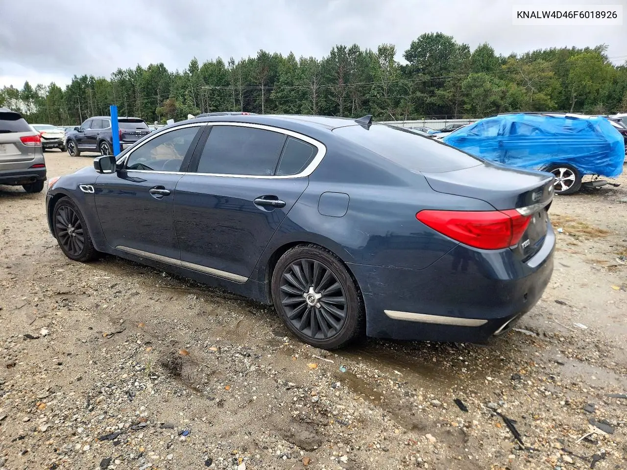 2015 KIA K900 VIN KNALW4D46F6018926 — фото 2