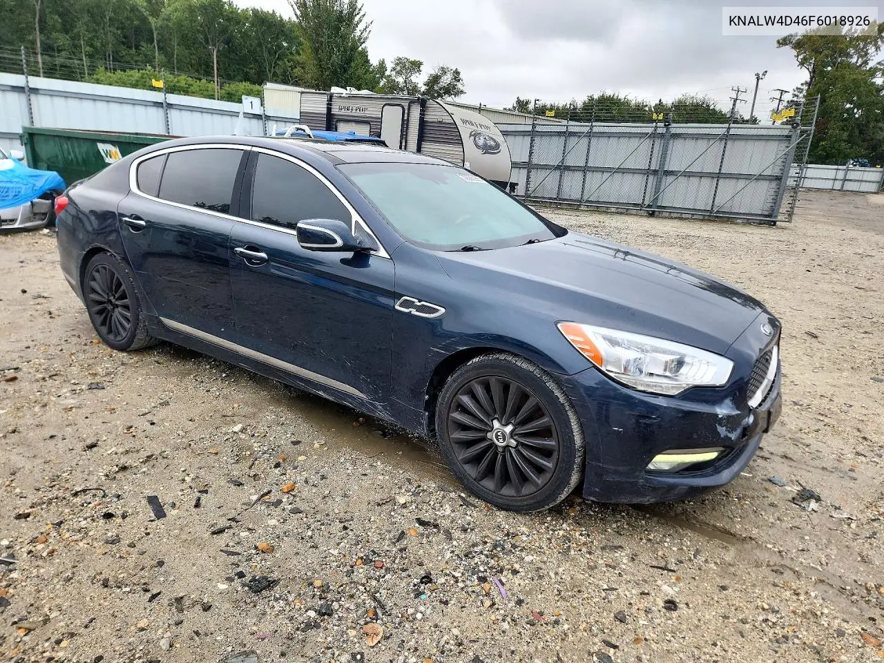 2015 KIA K900 VIN KNALW4D46F6018926 — фото 4