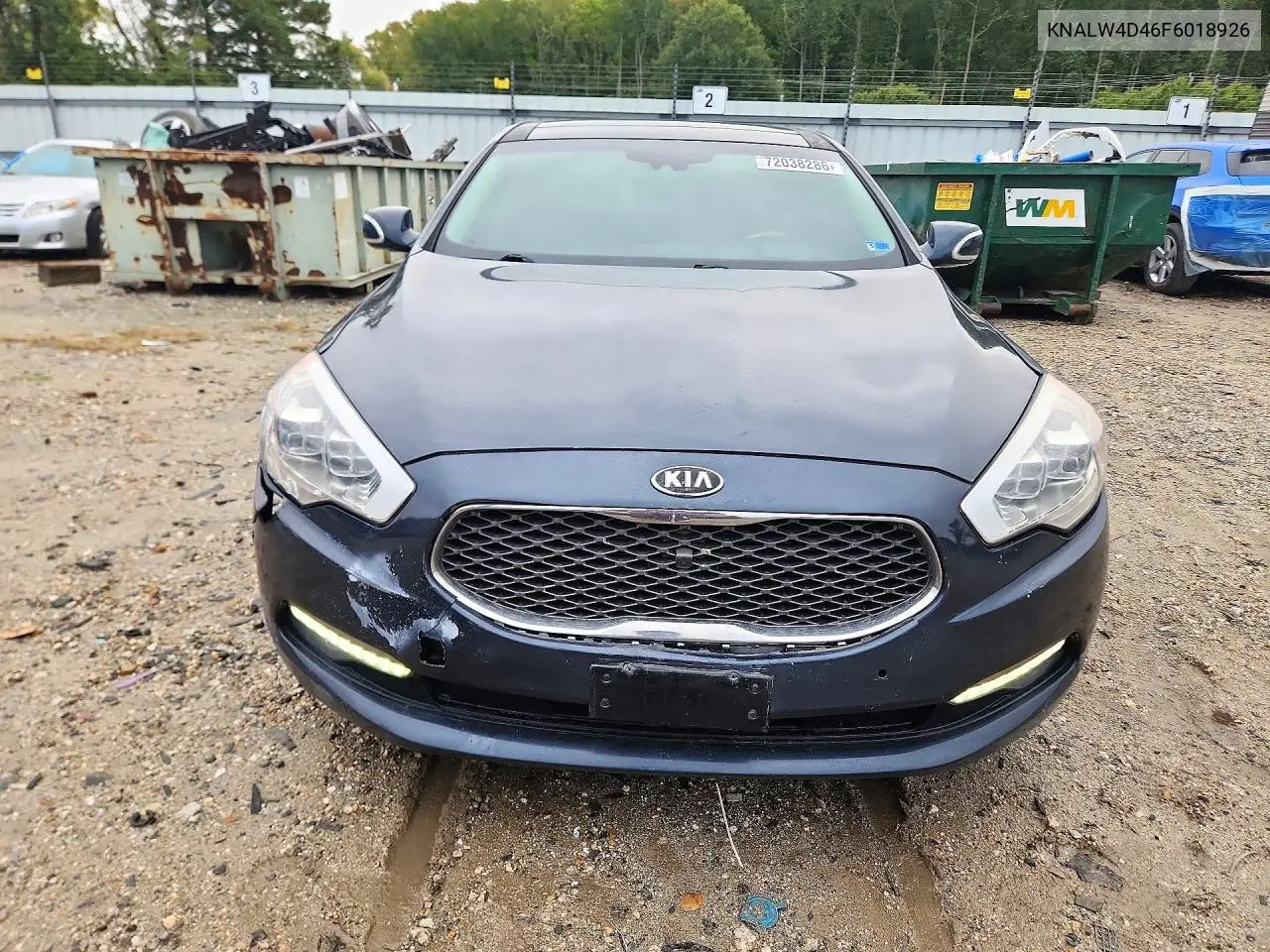 2015 KIA K900 VIN KNALW4D46F6018926 — фото 5