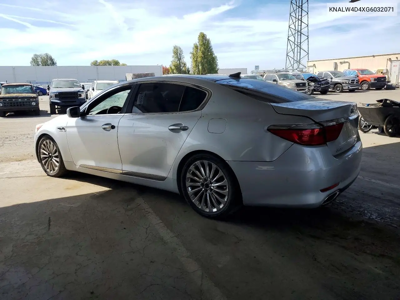 2016 KIA K900 VIN KNALW4D4XG6032071 — фото 2