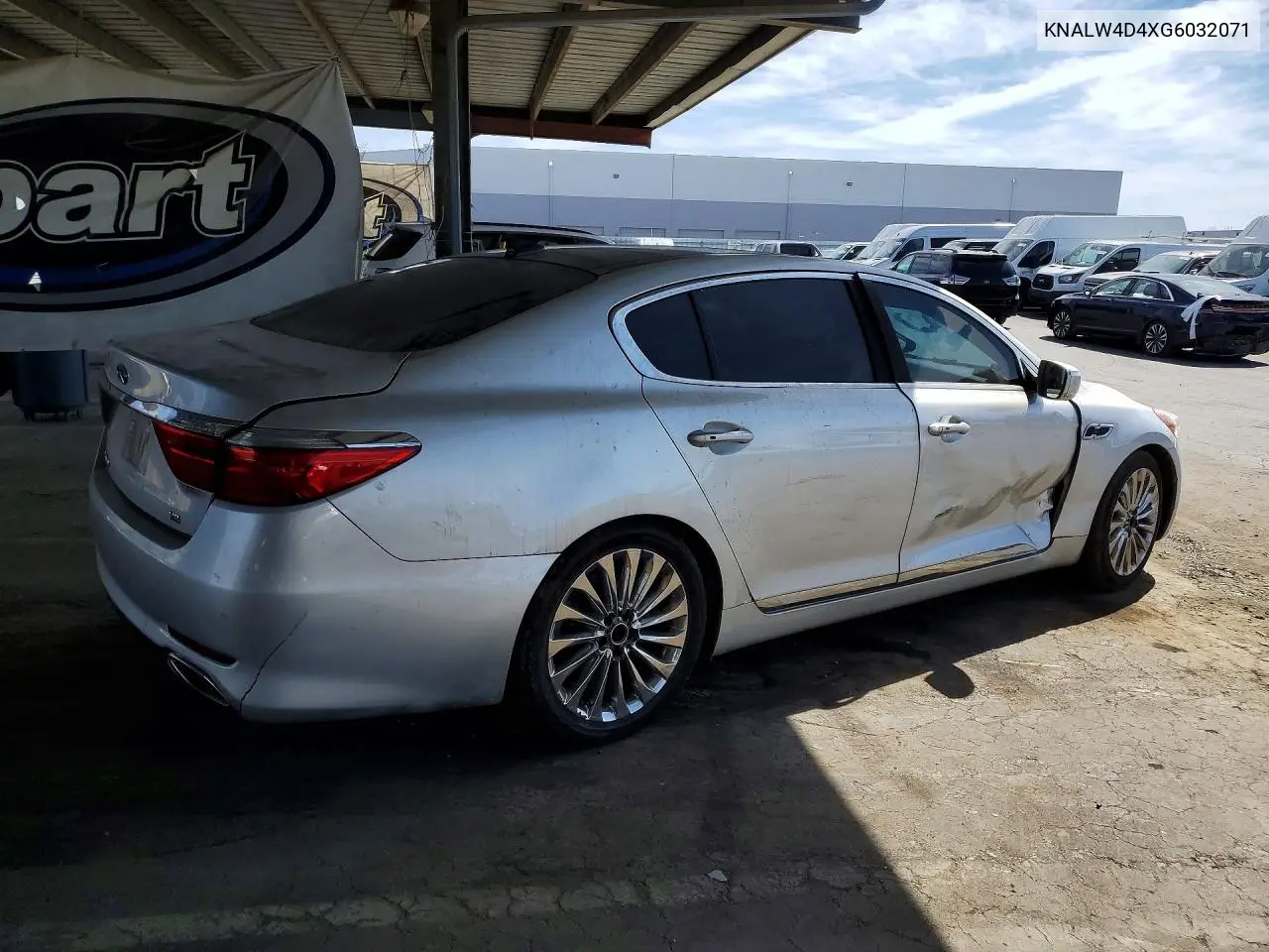 2016 KIA K900 VIN KNALW4D4XG6032071 — фото 3
