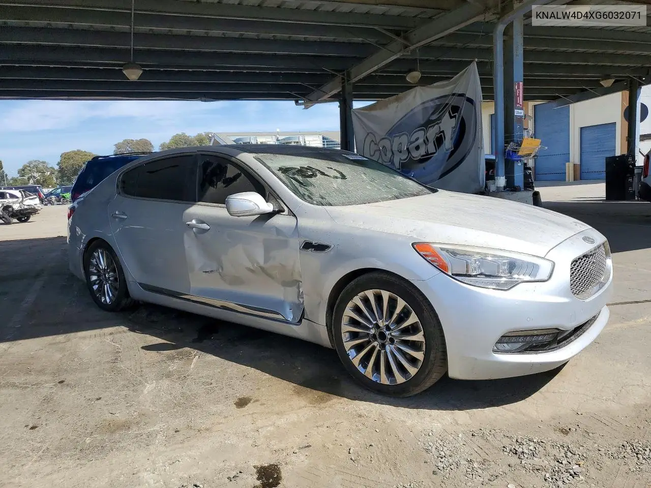 2016 KIA K900 VIN KNALW4D4XG6032071 — фото 4
