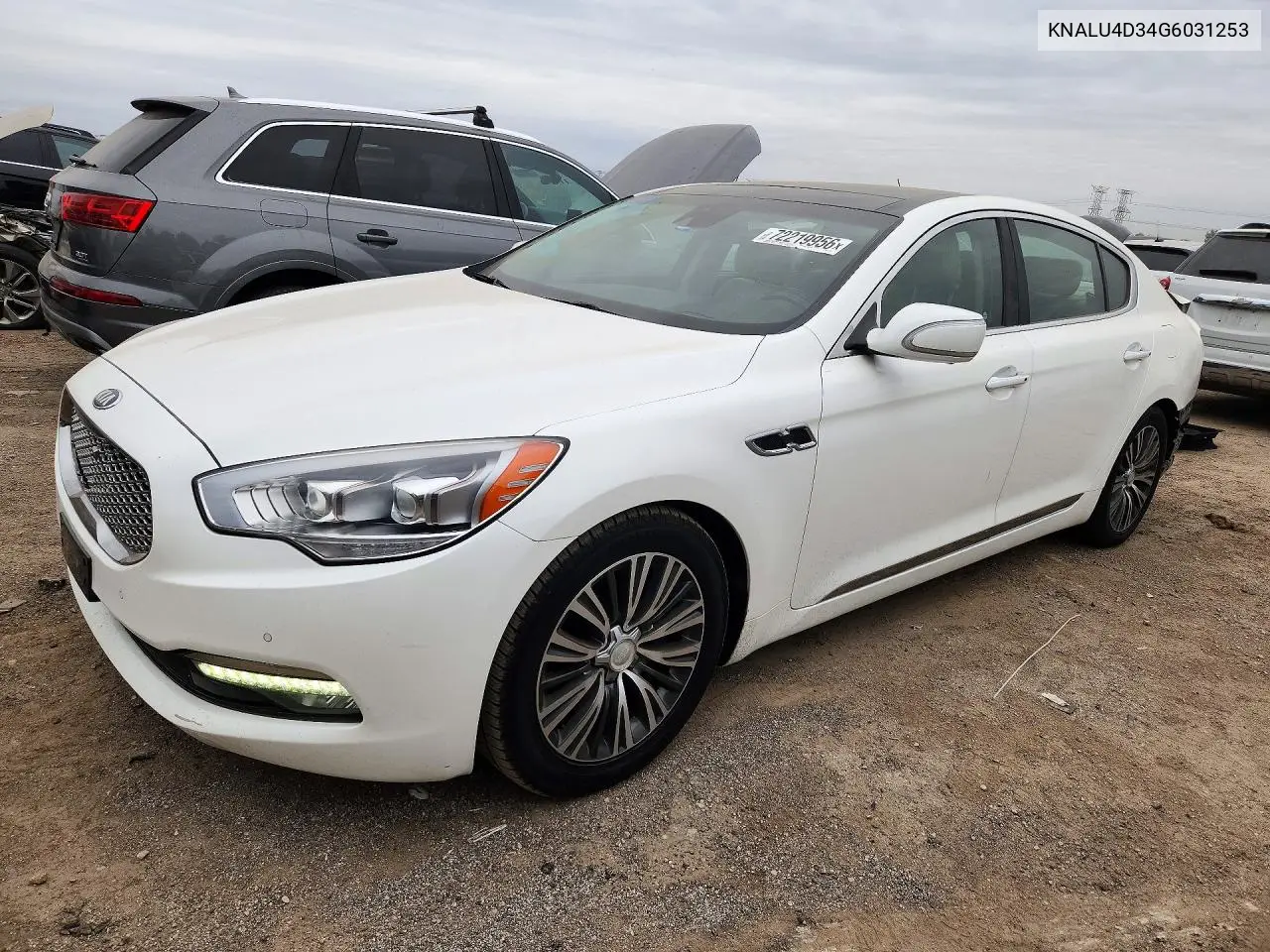 KIA K900 2016, VIN KNALU4D34G6031253