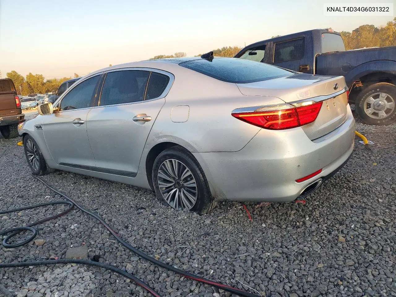 2016 KIA K900 VIN KNALT4D34G6031322 — фото 2