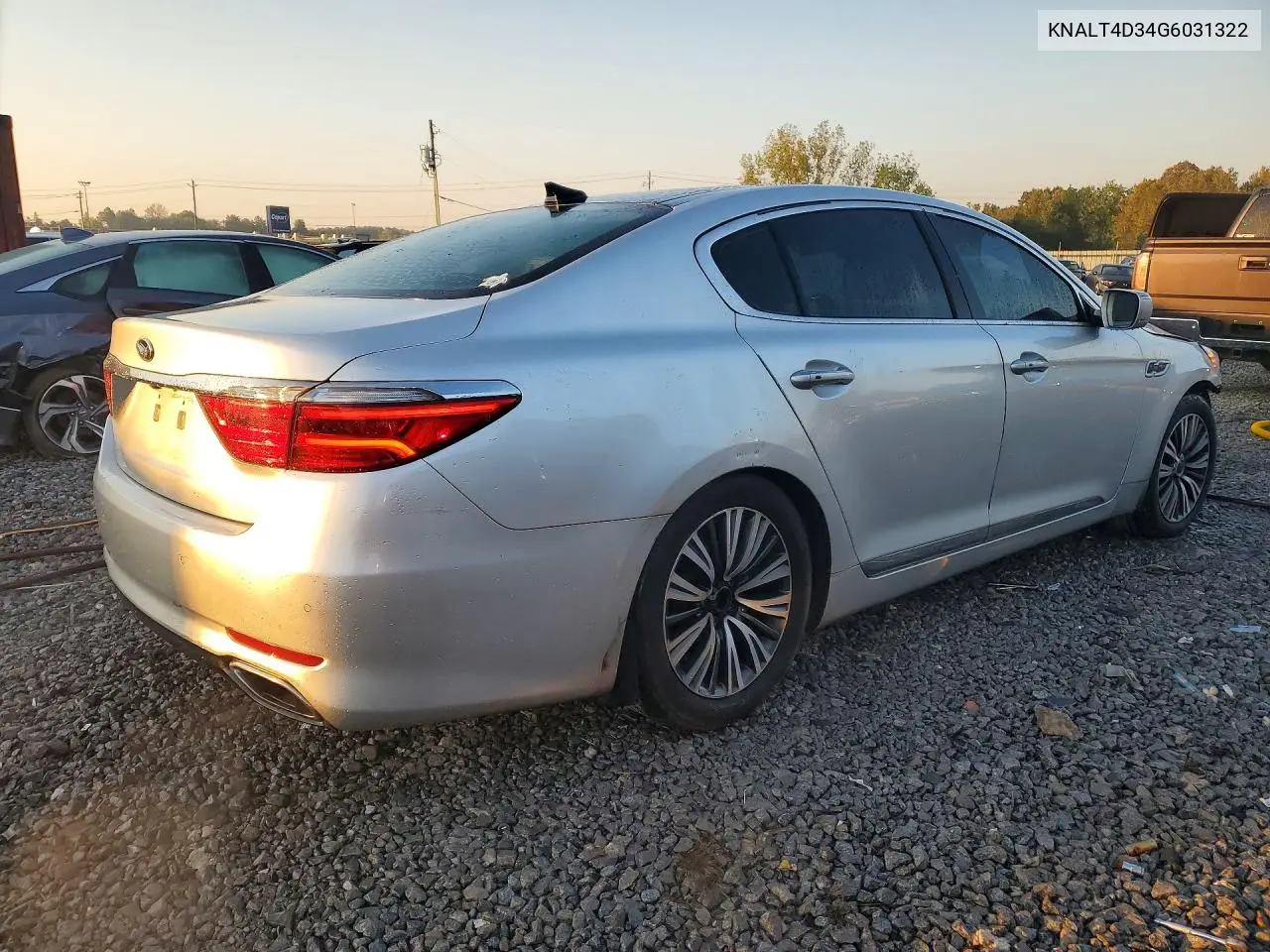 2016 KIA K900 VIN KNALT4D34G6031322 — фото 3