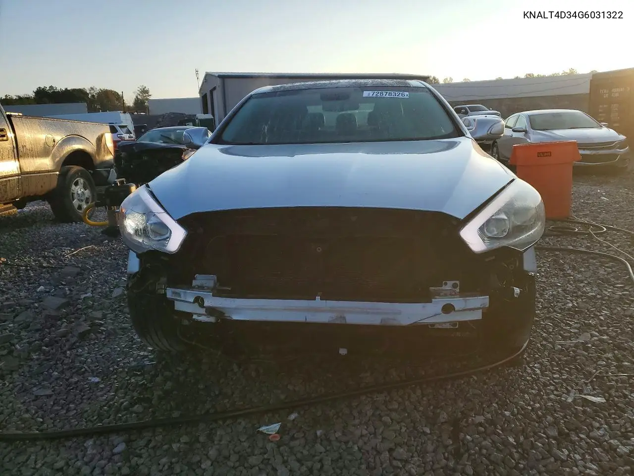 2016 KIA K900 VIN KNALT4D34G6031322 — фото 5