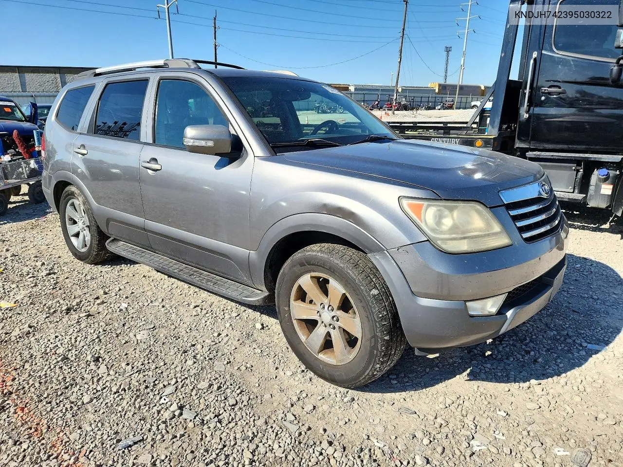 KIA MOHAVE (BORREGO) 2009, VIN KNDJH742395030322