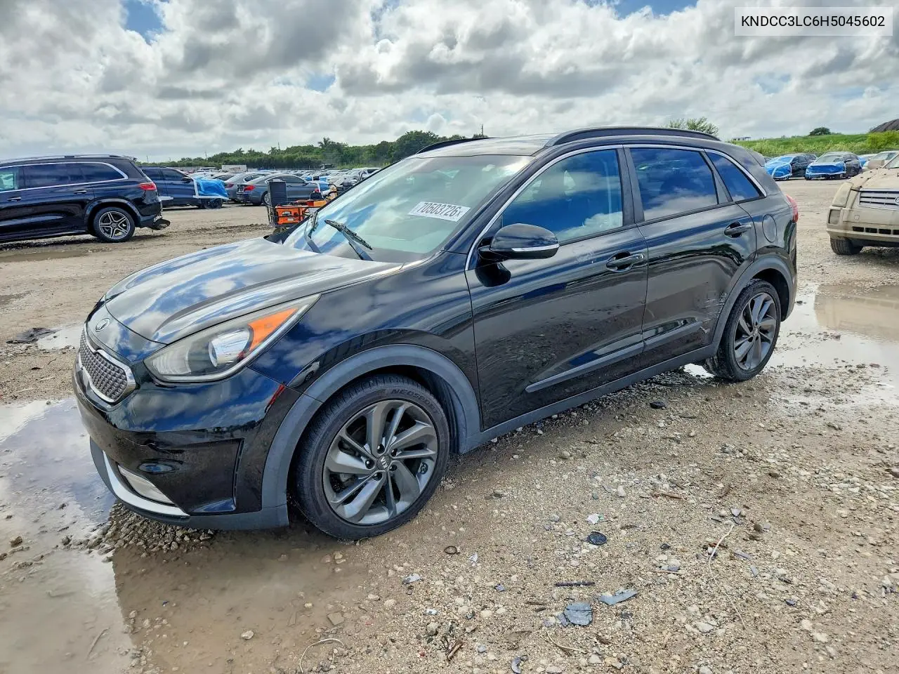 KIA NIRO 2017, VIN KNDCC3LC6H5045602