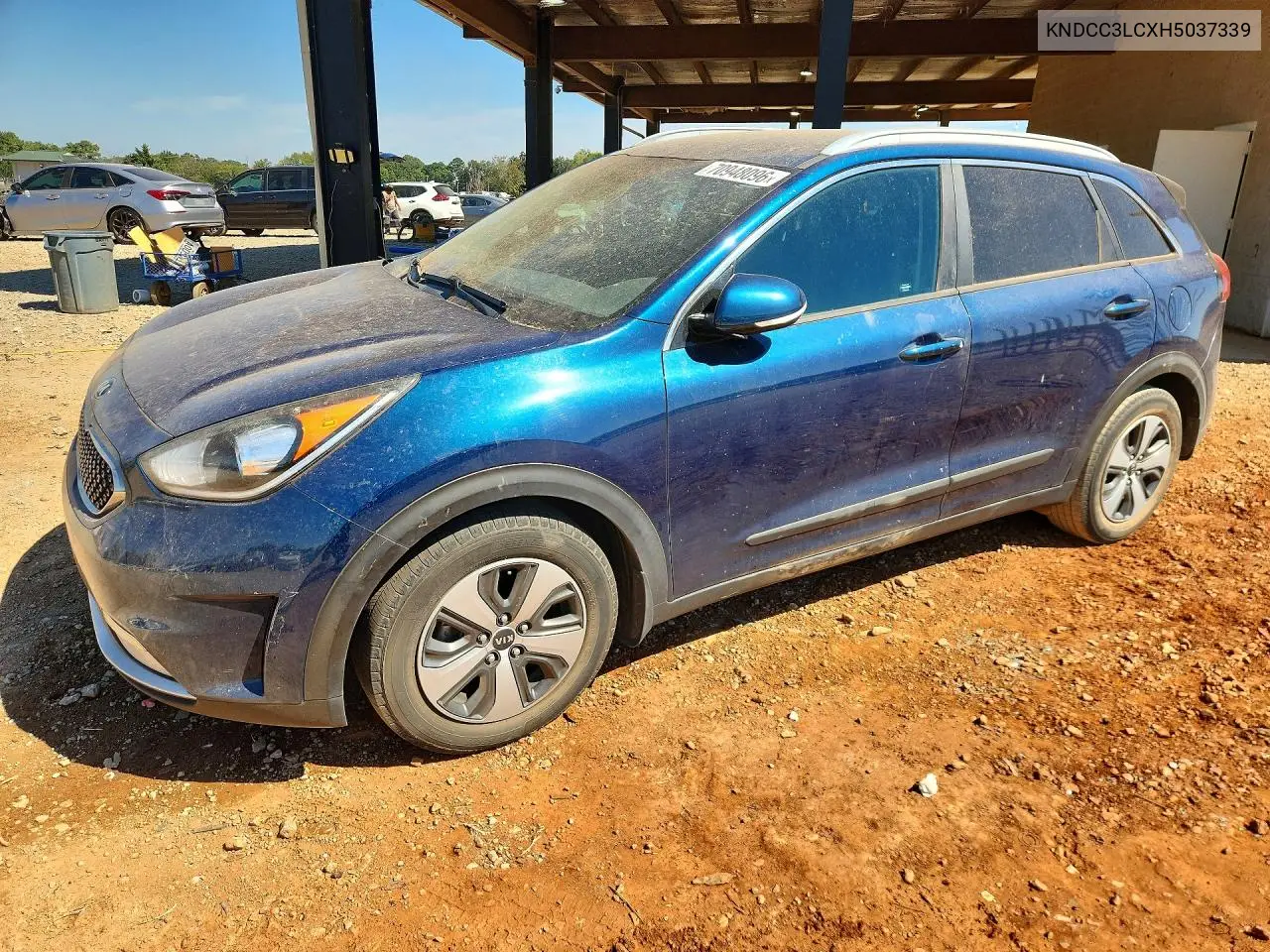 KIA NIRO 2017, VIN KNDCC3LCXH5037339