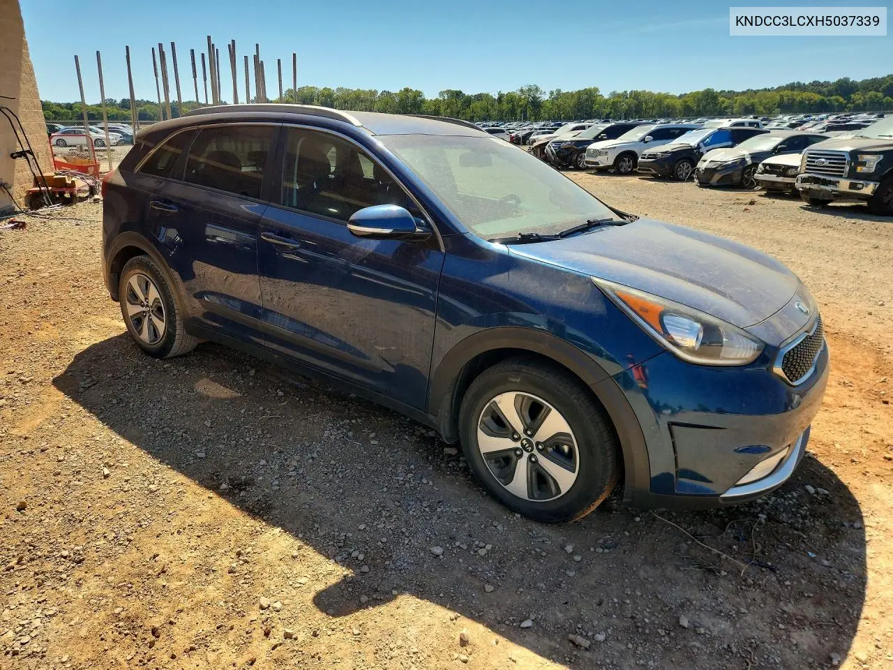 2017 KIA NIRO VIN KNDCC3LCXH5037339 — фото 4