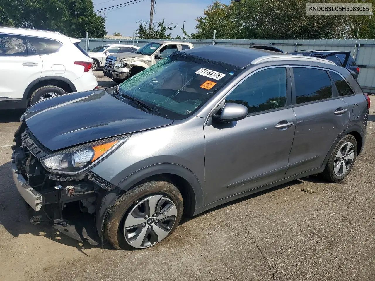 KIA NIRO 2017, VIN KNDCB3LC5H5083065