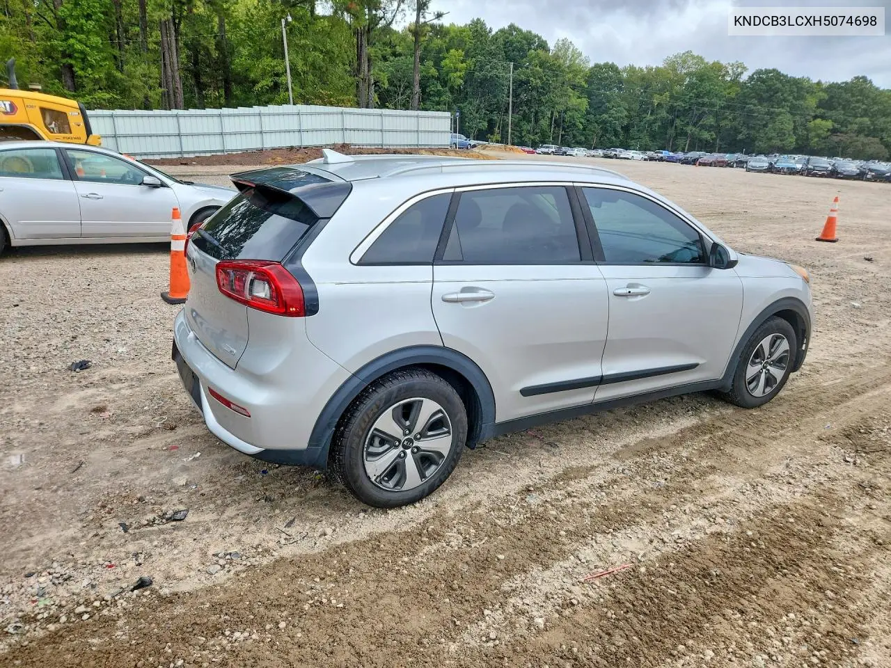 2017 KIA NIRO VIN KNDCB3LCXH5074698 — фото 3