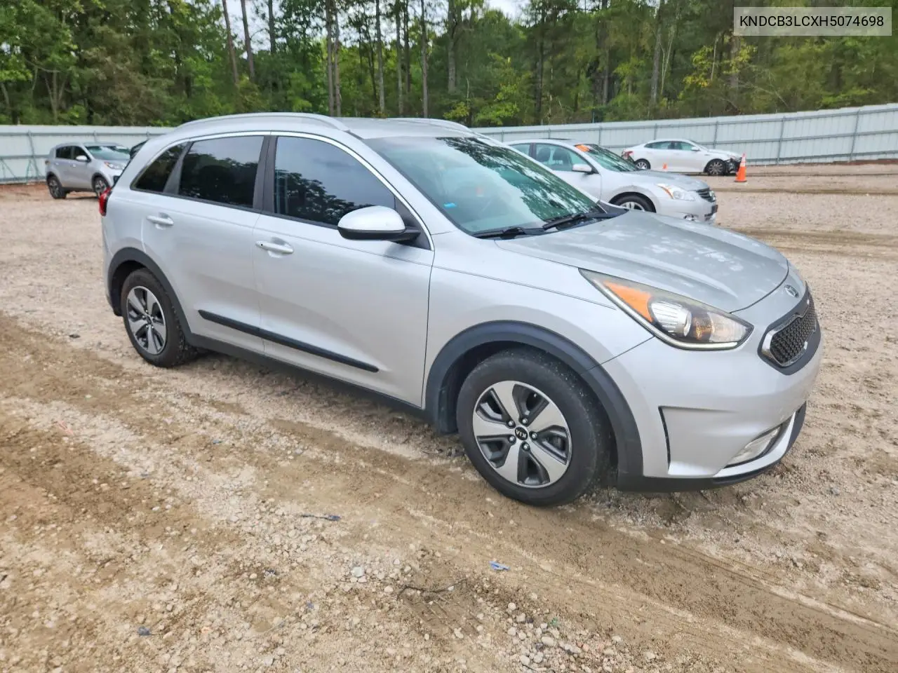 2017 KIA NIRO VIN KNDCB3LCXH5074698 — фото 4
