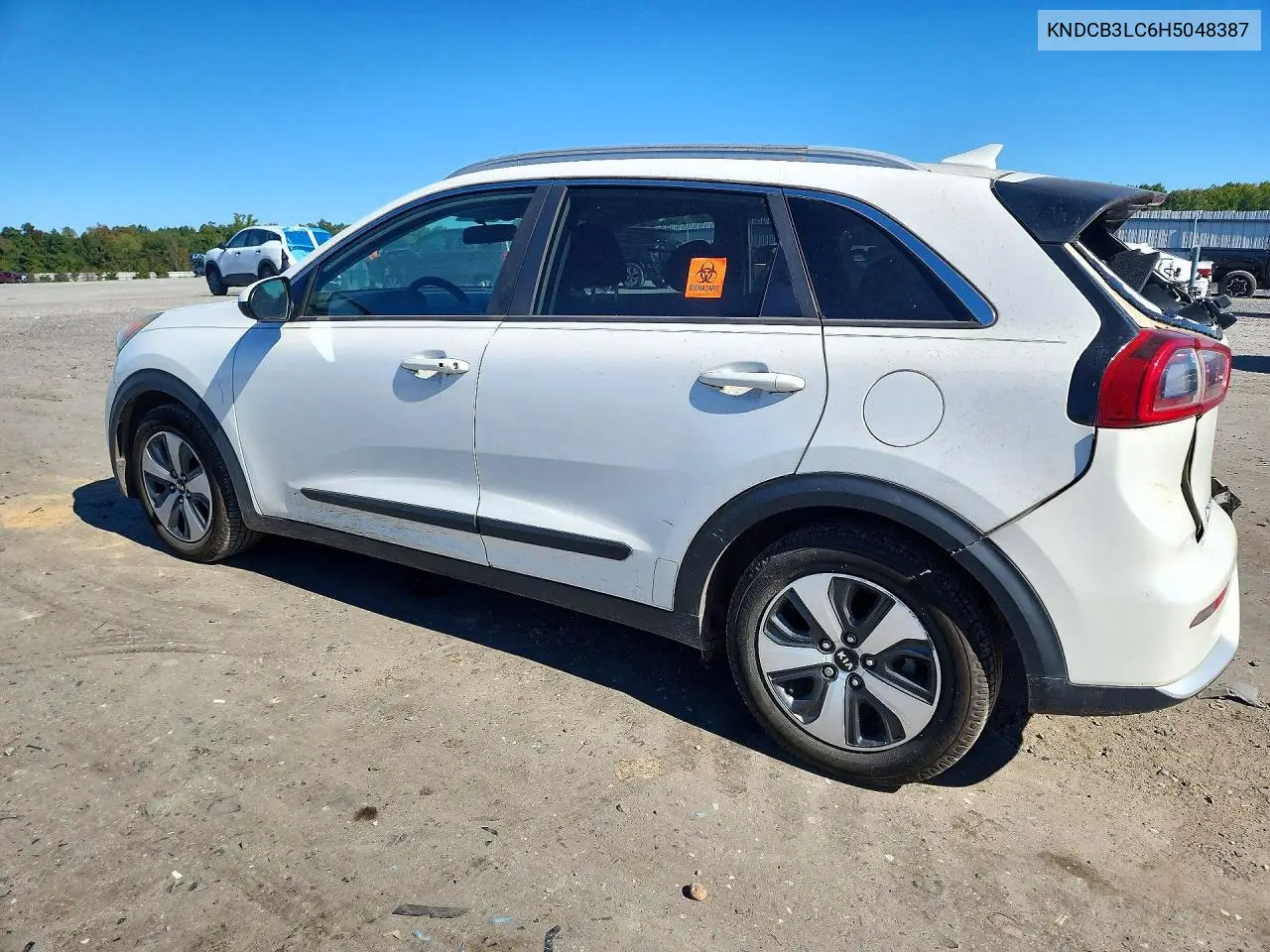 2017 KIA NIRO VIN KNDCB3LC6H5048387 — фото 2