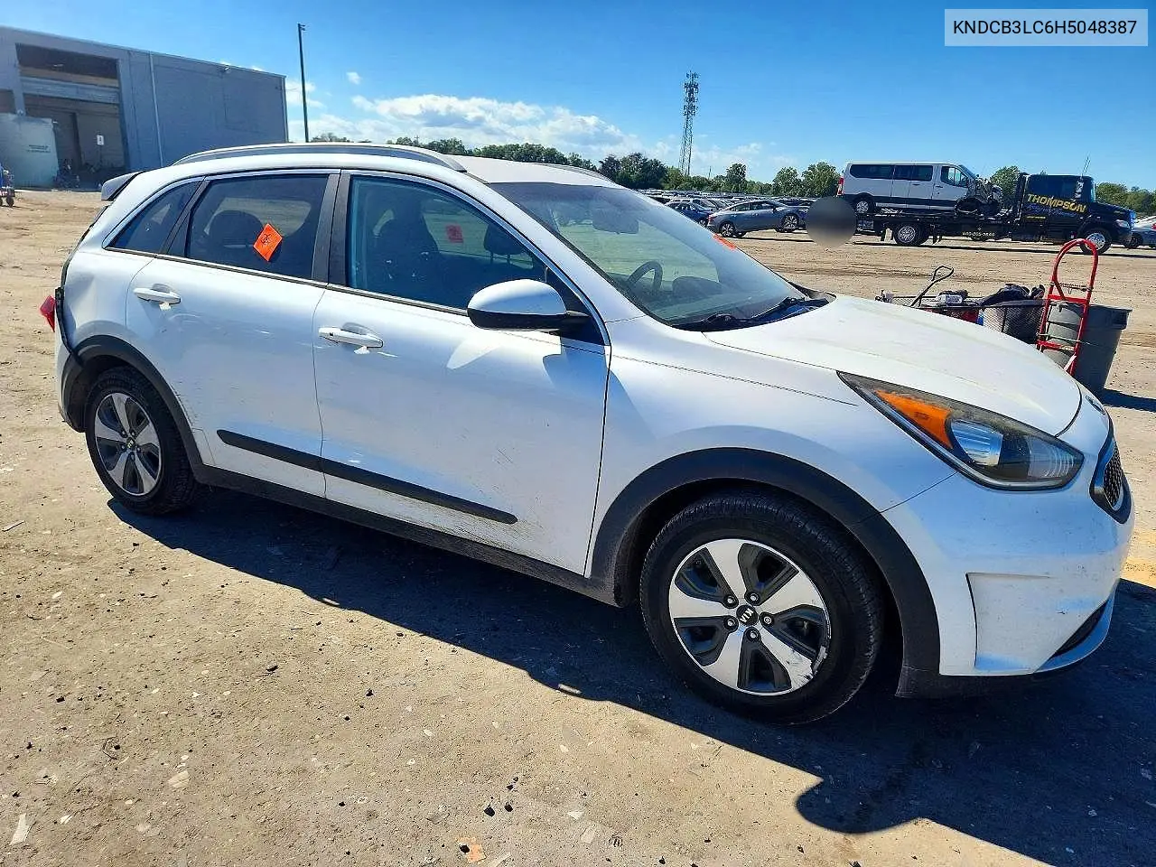 2017 KIA NIRO VIN KNDCB3LC6H5048387 — фото 4