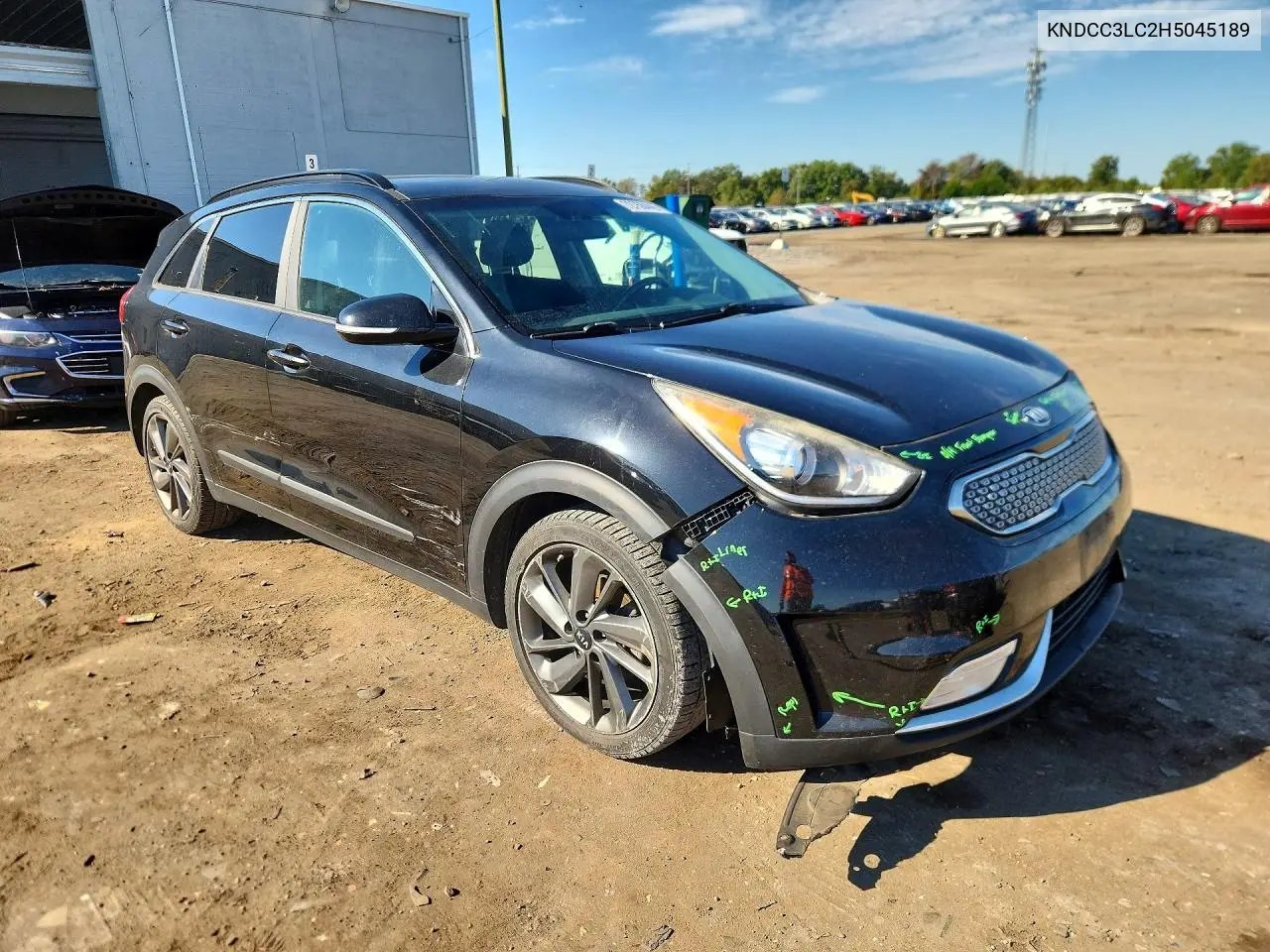 2017 KIA NIRO VIN KNDCC3LC2H5045189 — фото 4