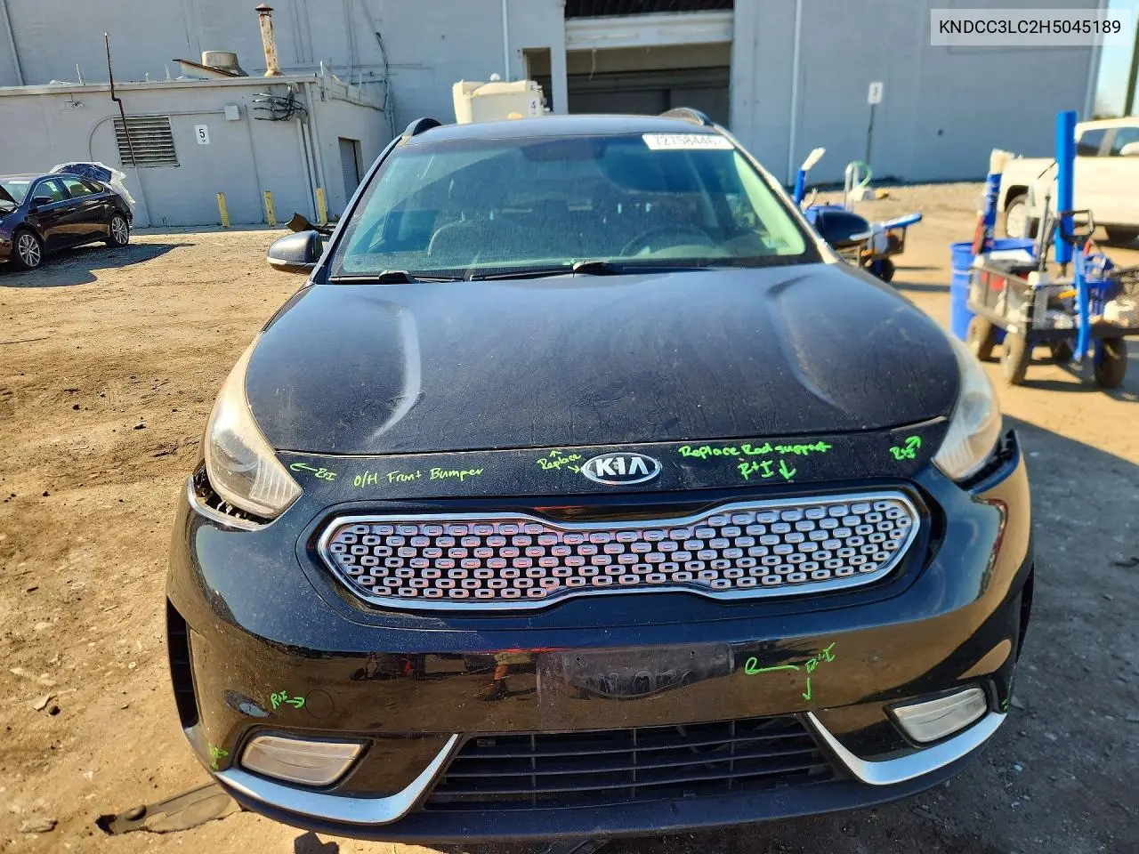 2017 KIA NIRO VIN KNDCC3LC2H5045189 — фото 5