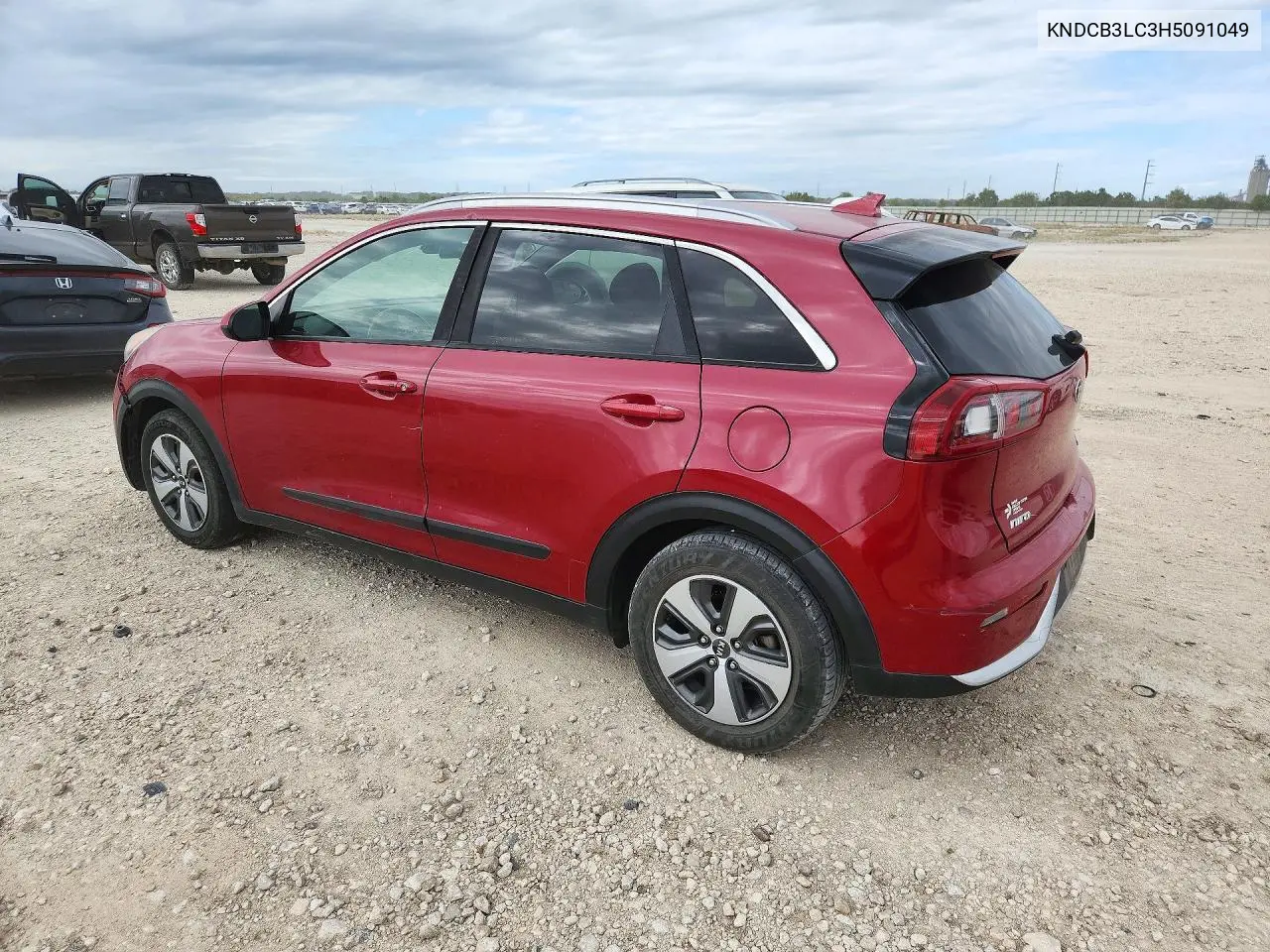 2017 KIA NIRO VIN KNDCB3LC3H5091049 — фото 2