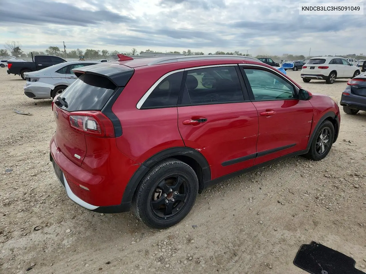 2017 KIA NIRO VIN KNDCB3LC3H5091049 — фото 3