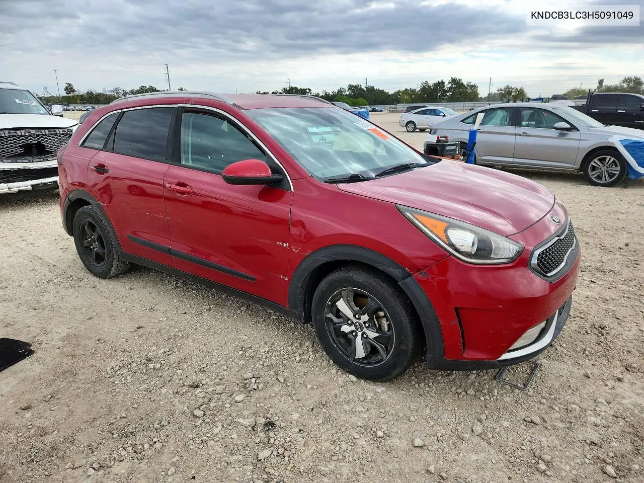 2017 KIA NIRO VIN KNDCB3LC3H5091049 — фото 4