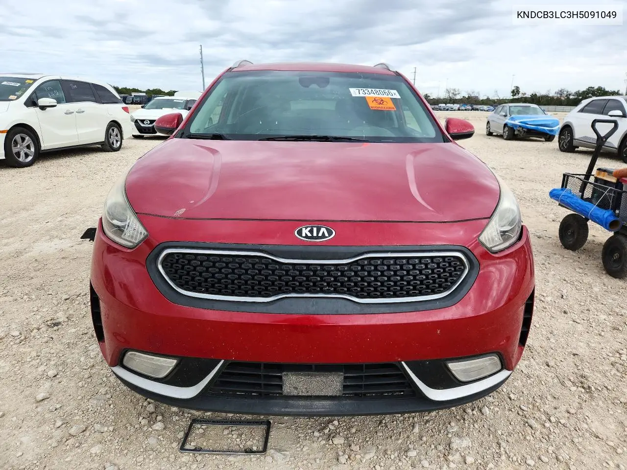2017 KIA NIRO VIN KNDCB3LC3H5091049 — фото 5