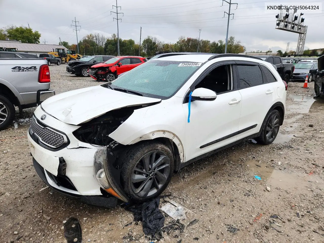 KIA NIRO 2017, VIN KNDCC3LC0H5064324