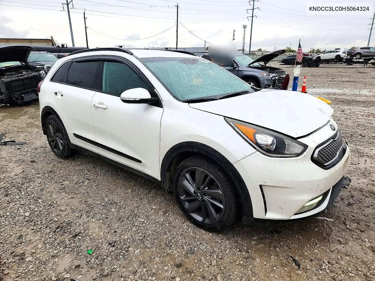 2017 KIA NIRO VIN KNDCC3LC0H5064324 — фото 4
