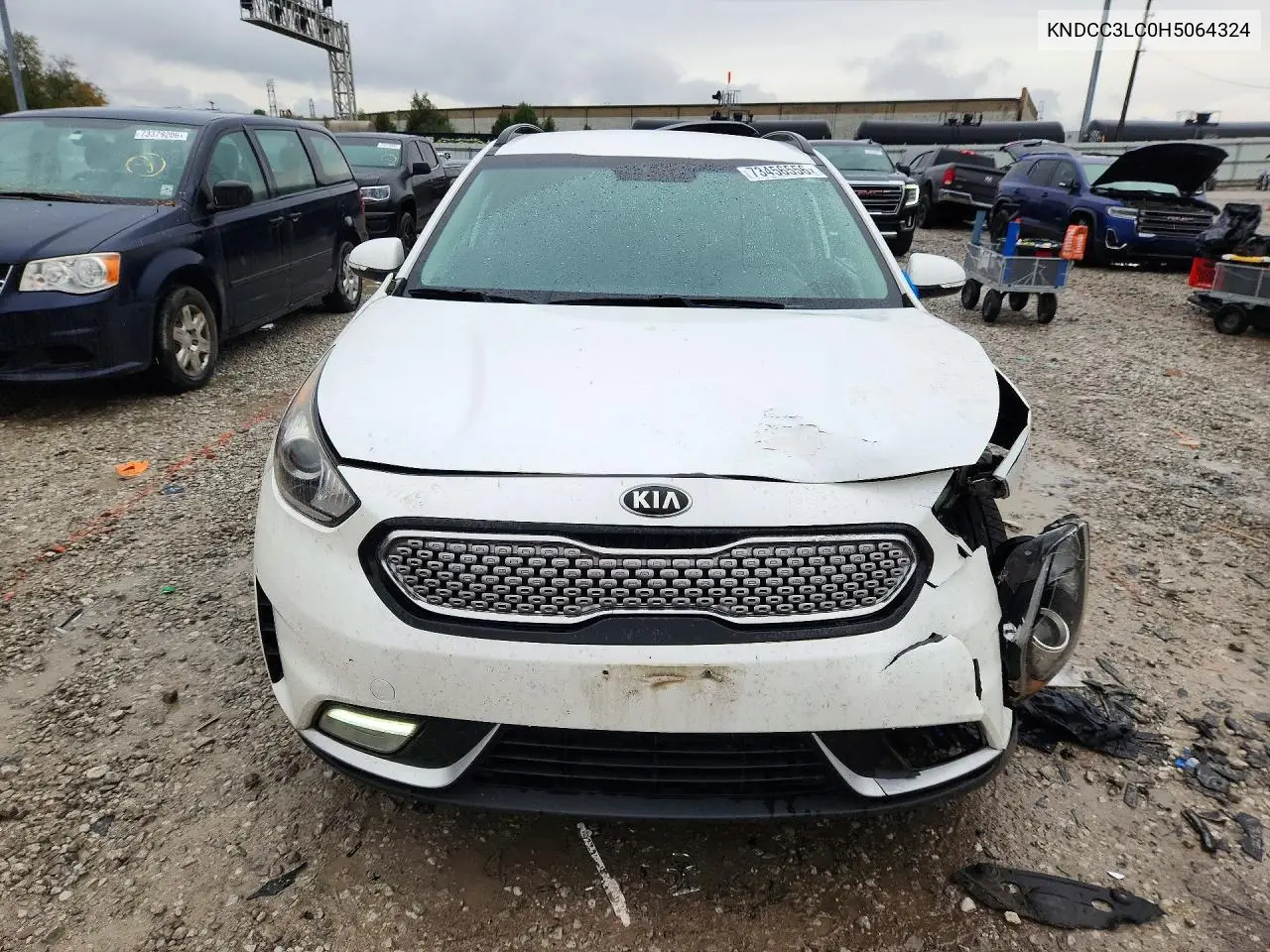 2017 KIA NIRO VIN KNDCC3LC0H5064324 — фото 5