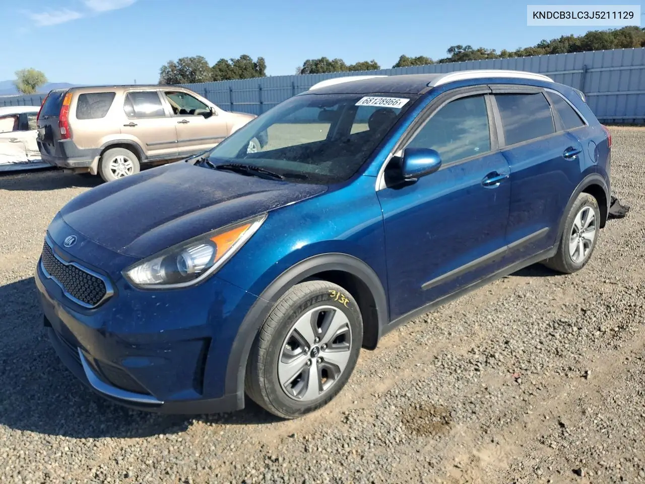 KIA NIRO 2018, VIN KNDCB3LC3J5211129