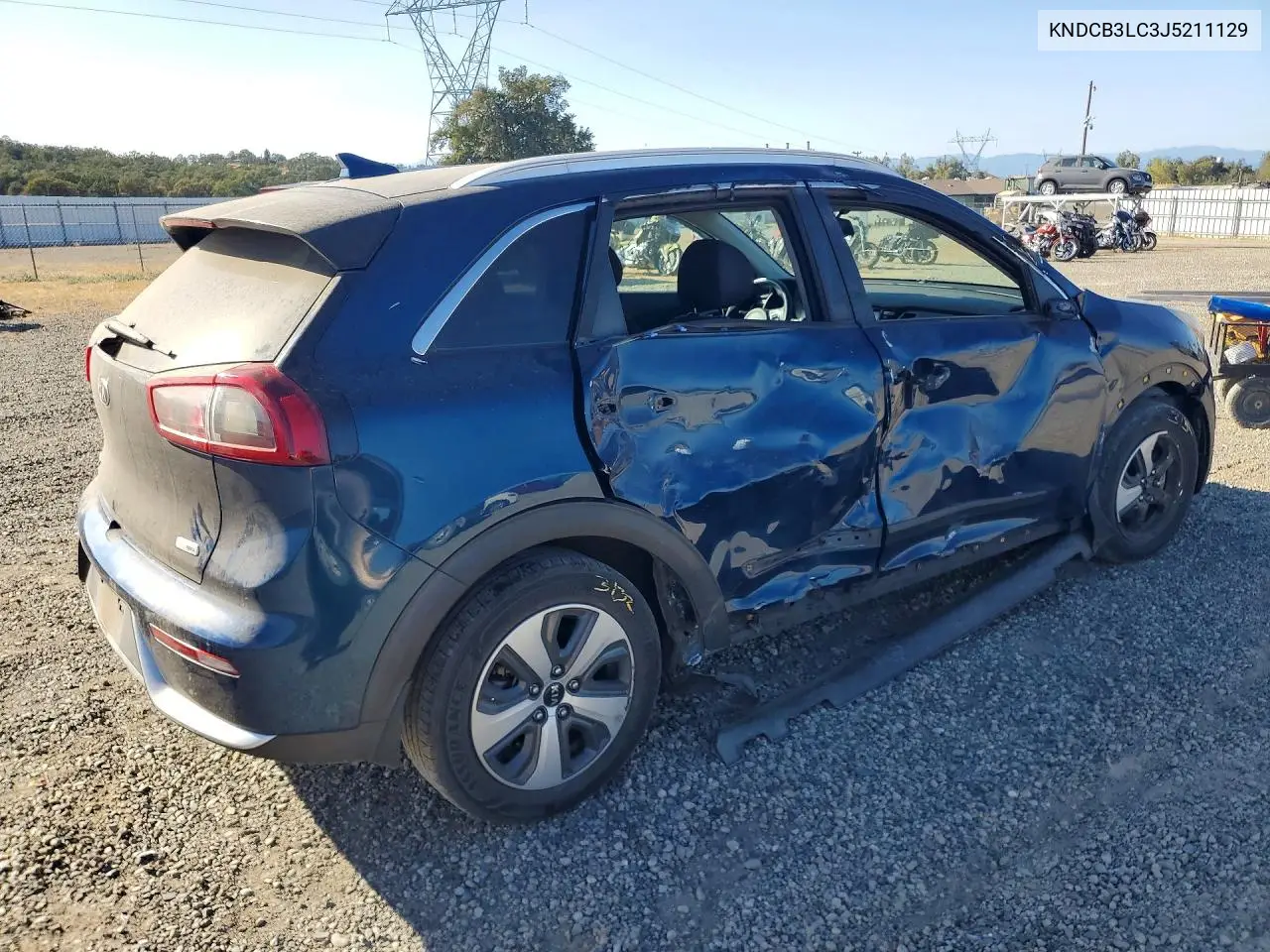 2018 KIA NIRO VIN KNDCB3LC3J5211129 — фото 3
