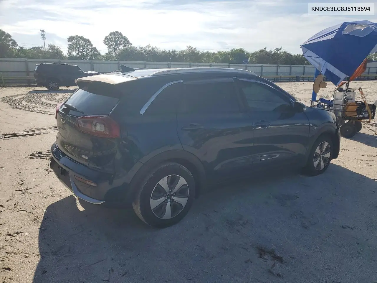 2018 KIA NIRO VIN KNDCE3LC8J5118694 — фото 3