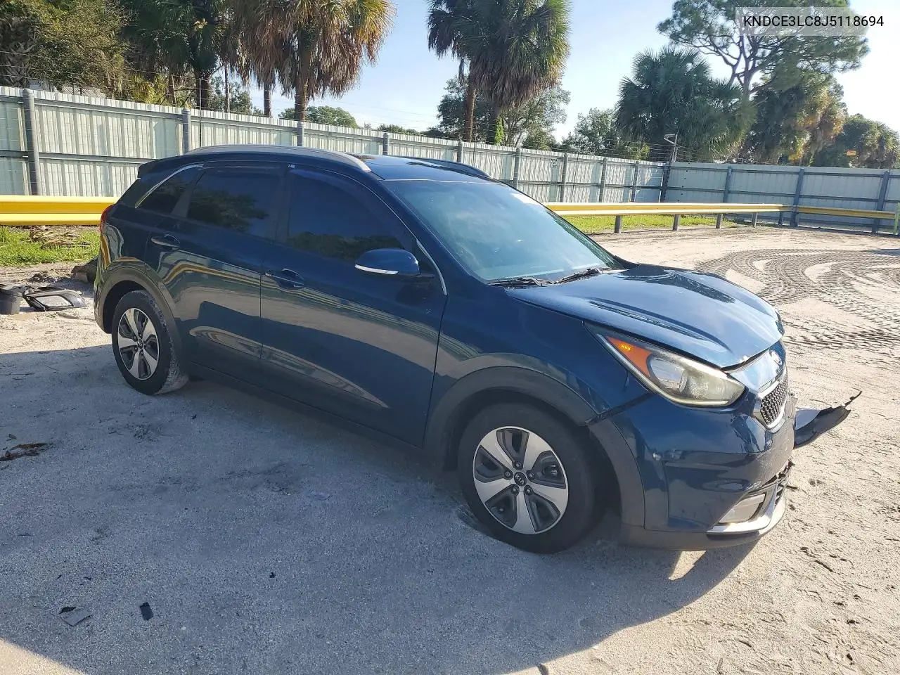2018 KIA NIRO VIN KNDCE3LC8J5118694 — фото 4