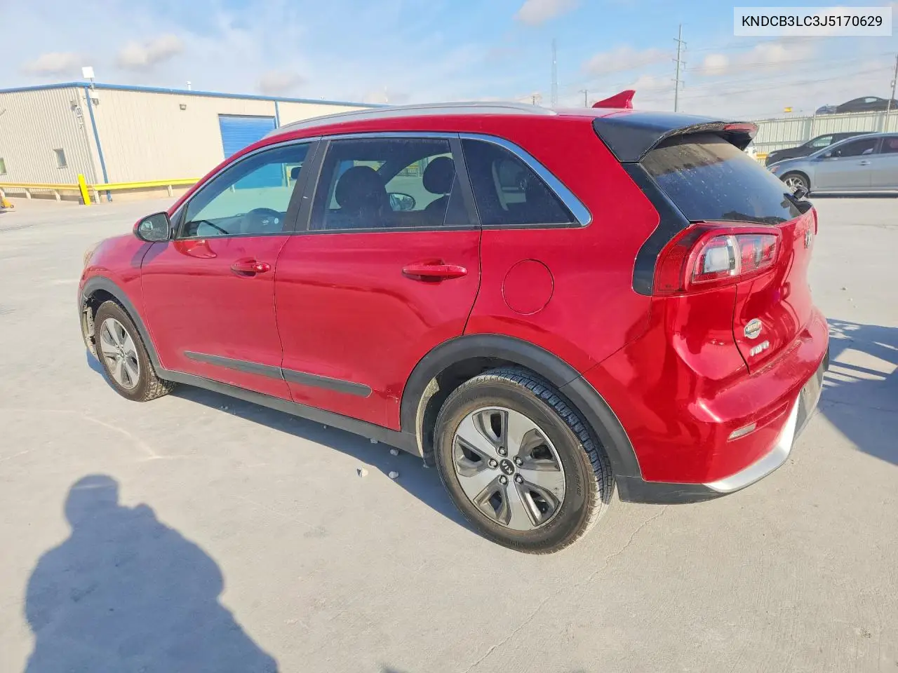 2018 KIA NIRO VIN KNDCB3LC3J5170629 — фото 2